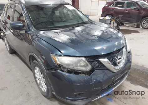 2016 Nissan Rogue Sv from USA, damaged, VIN KNMAT2MTXGP651388